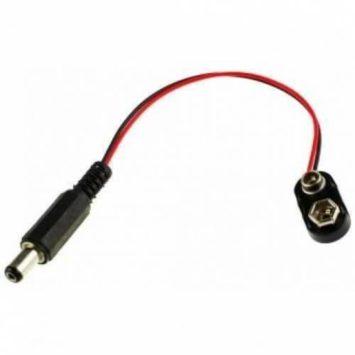 AR-086 9V Pil Başlığı Dc Jaklı Arduino 100Adet