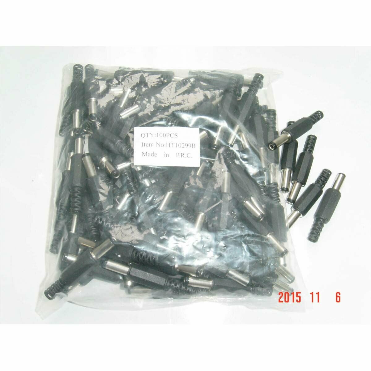 2.5mm TK Fiş 14mm Uzun DC Jack Adaptör Jack