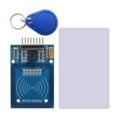 AR-017 RC522 RFID NFC Kiti - RC522 RFID NFC Modülü, Kart ve Anahtarlık Kiti (13,56 Mhz)