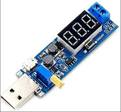 DC-DC USB Boost Güç Regülatör Modülü 3.3V 5V - 9V 12V 24V Masaüstü Güç Modülü