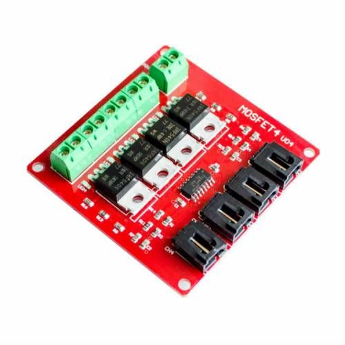 AR-186 4Kanal IRF540 Mosfet Modülü