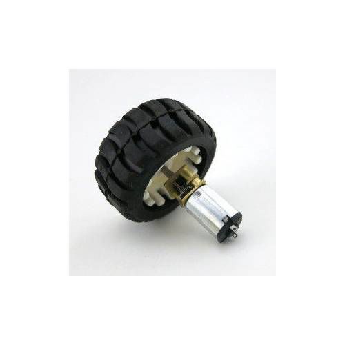 AR-510 N20 Motor ve Tekerlek Seti 6V 500RPM Redüktörlü Mikro