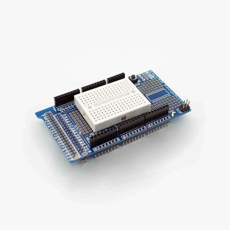 AR-347 Mini Breadboardlu Arduino Mega 2560 R3 Proto Shield Kiti