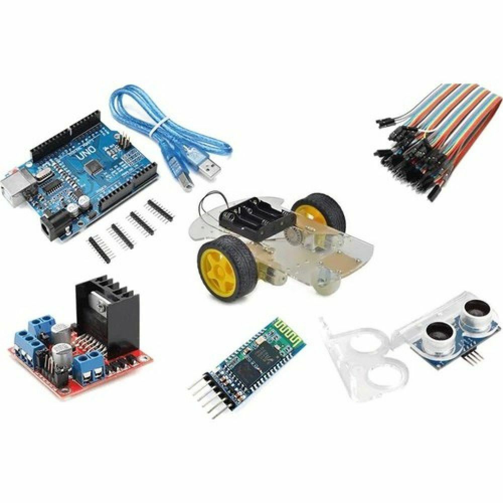 Arduino Bluetooth Robot Araba Kiti - 2WD
