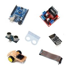 Arduino Wifi Ve Engelden Kaçan Robot Araba Kiti - 2WD