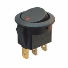 Nokta Ledli Anahtar 20mm 220Volt 100Adet