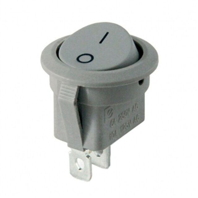 Gri Yuvarlak Anahtar 20mm 100Adet