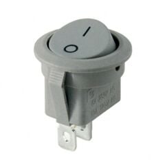 Gri Yuvarlak Anahtar 20mm 100Adet