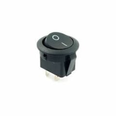 Siyah Yuvarlak Anahtar 20mm 100Adet