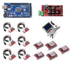 Arduino Mega Ramps 1.4 3D Printer Eğitim Seti