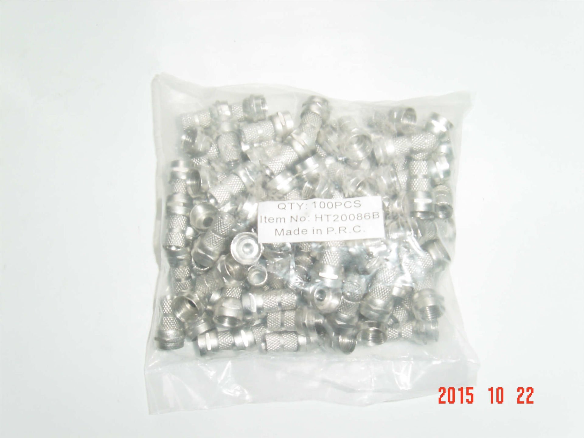 F Konnektör RG-59 18mm 100Adet