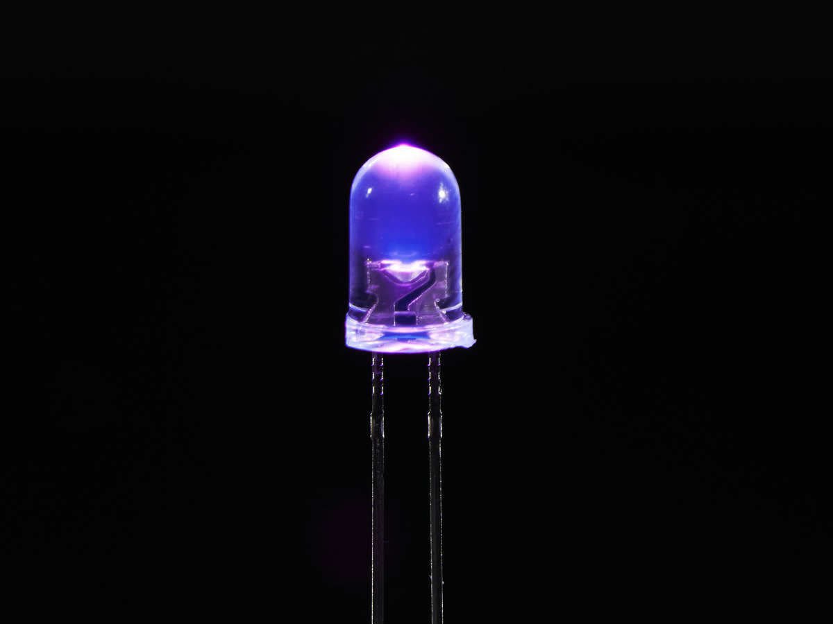 5mm ultraviole led 5mm mor led 1000Adet
