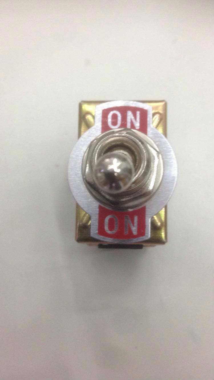 Büyük Toggle Switch 2Konum 6Pin Vidalı 12mm 10Adet Sanayi Tip