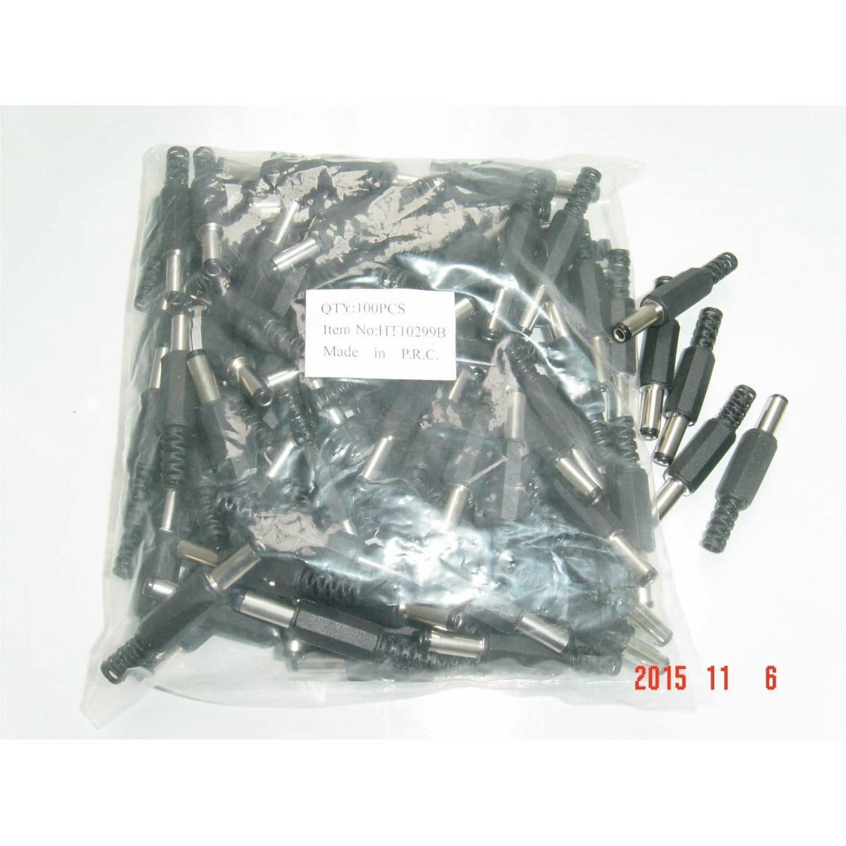 2.5mm TK Fiş 14mm Uzun DC Jack Adaptör Jack