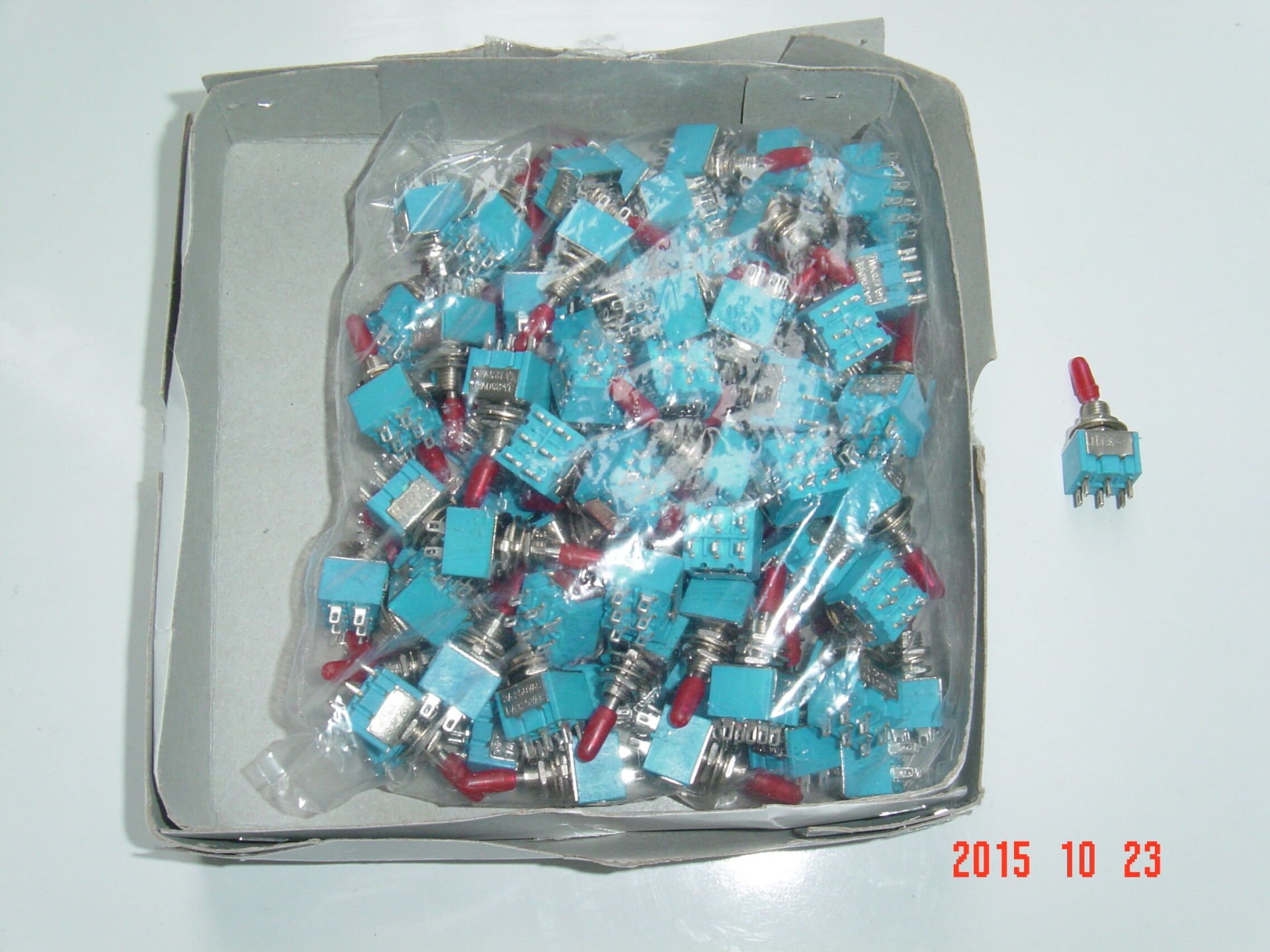 MTS-202 Toggle Switch On-On 6 Pin