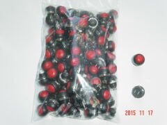PBS-33B Push Buton Oval Kırmızı